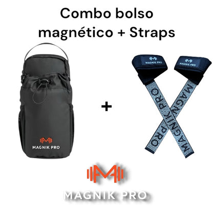 Bolso magnético + straps antideslizantes